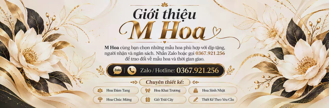 Ảnh bìa Shop hoa tươi Xã Long Hiệp Vĩnh Long - Chọn sắc hoa cho người thương